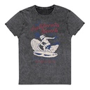 California Beach Surfing Unisex Denim T-Shirt
