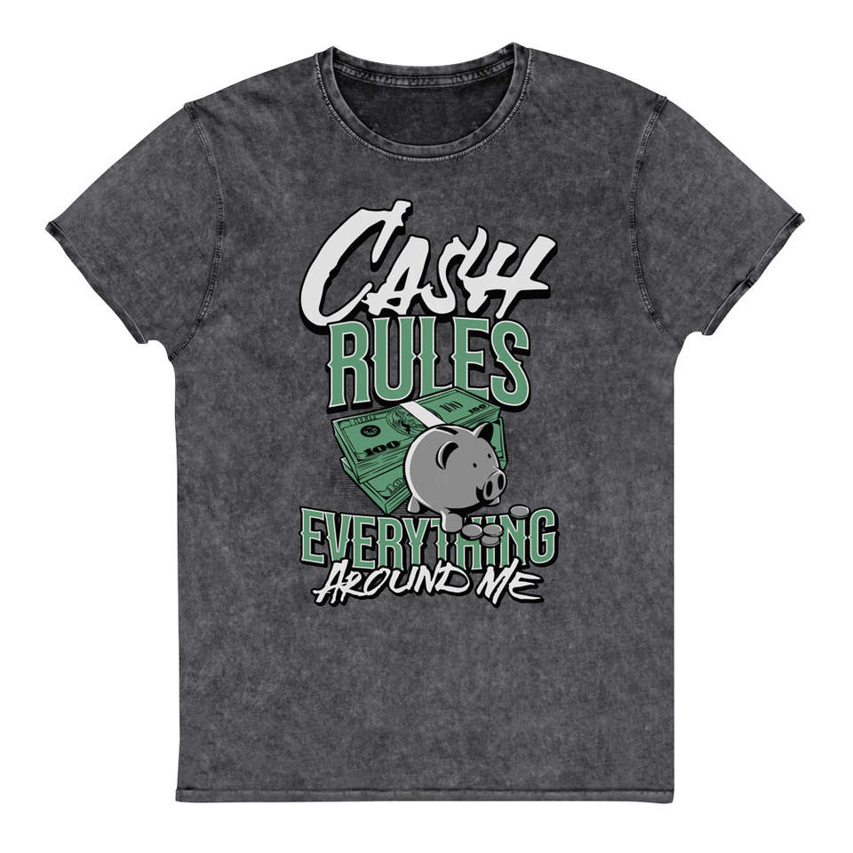 Cash Rules Unisex Denim T-Shirt