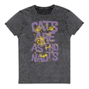 Cats are Astronauts Unisex Denim T-Shirt