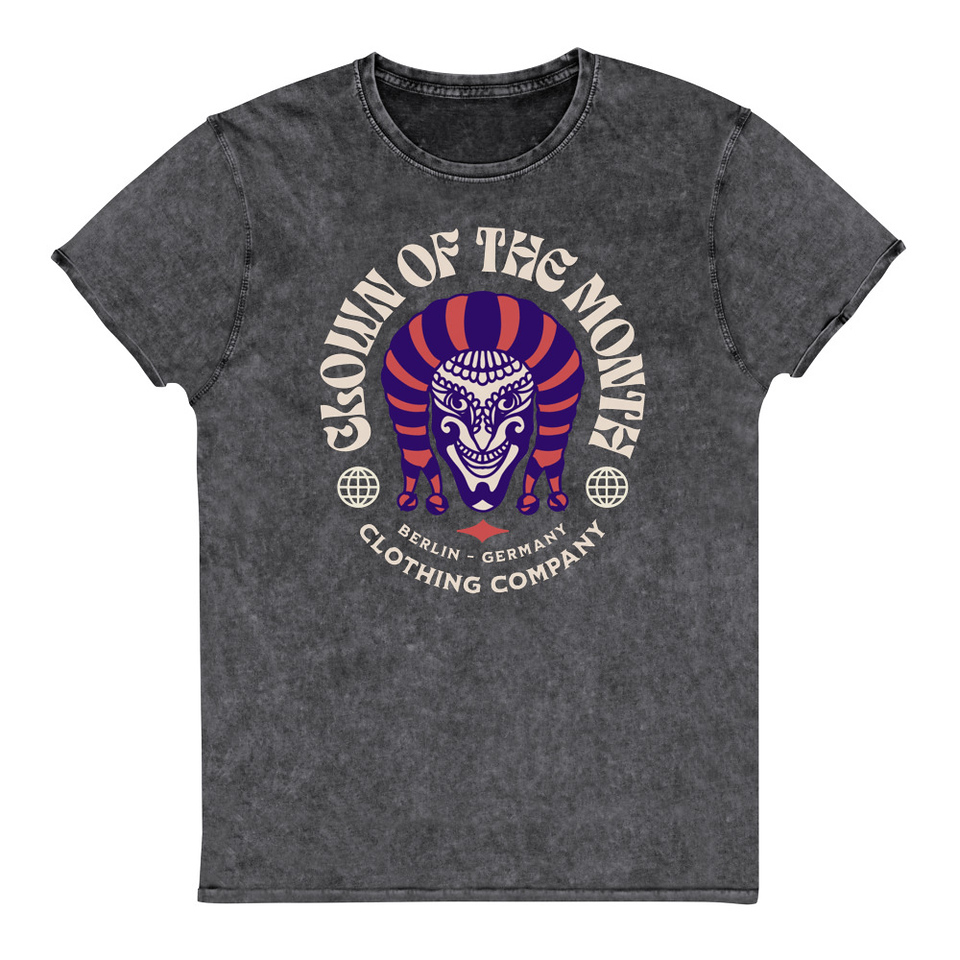 Clown of the Month Unisex Denim T-Shirt
