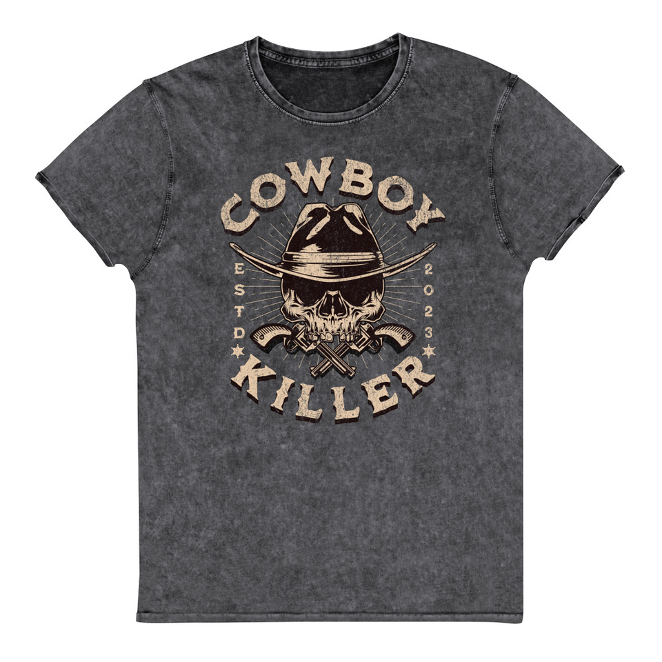 COWBOY KILLER Unisex Denim T-Shirt