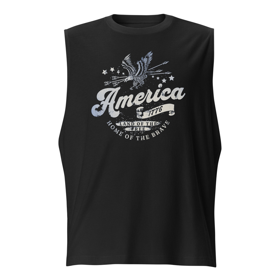 America 1776 Unisex Muscle Shirt