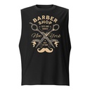 Barber Shop Cuts & Shaves - Scissor Unisex Muscle Shirt