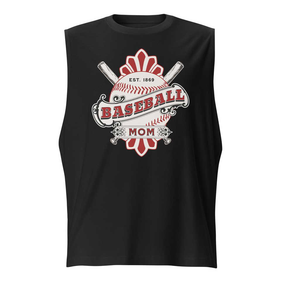 Baseball Mom Unisex Muscle Shirt