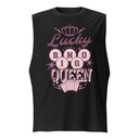 Bingo Queen - Retro Crown Unisex Muscle Shirt