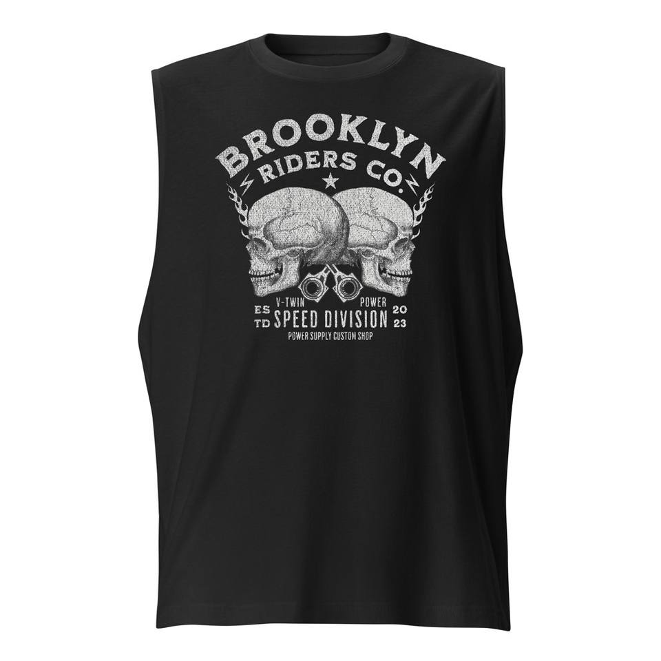 BROOKLYN NEWYOR RIDERS CO Unisex Muscle Shirt
