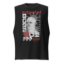 Burn Out - Futuristic 3D Head Unisex Muscle Shirt