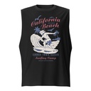 California Beach Surfing Unisex Muscle Shirt