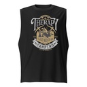 Camping Emblem Unisex Muscle Shirt
