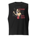 Cats Stealing the Spotlight Unisex Muscle Shirt
