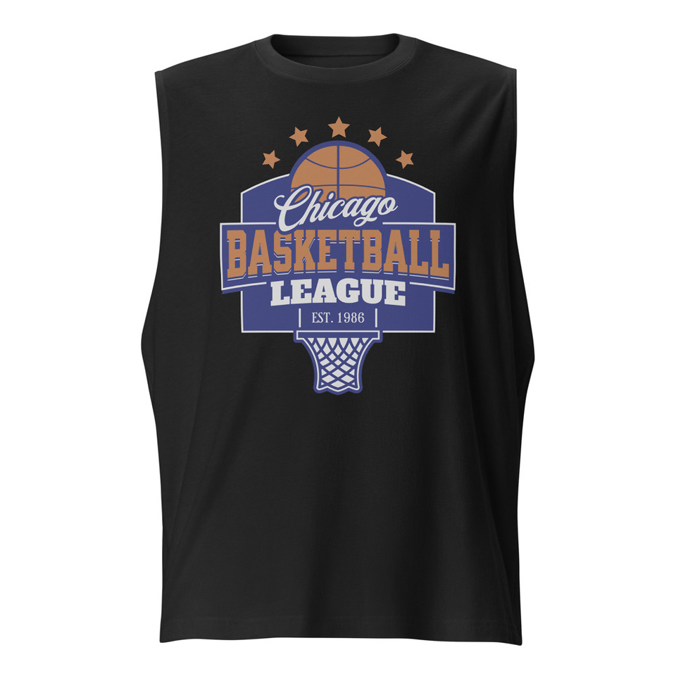 Chicago Basketball League - Athlectic Sports Unisex Muscle Shirt