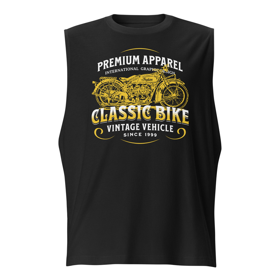 Classic Bike Unisex Muscle Shirt