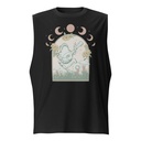 Cottagecore Frog Botanical Unisex Muscle Shirt