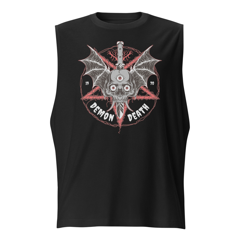 DEMON DEATH Unisex Muscle Shirt