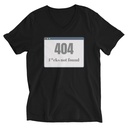 404 Unisex V-Neck Tee