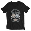 American All Star Football - Sports Helmet Unisex V-Neck Tee
