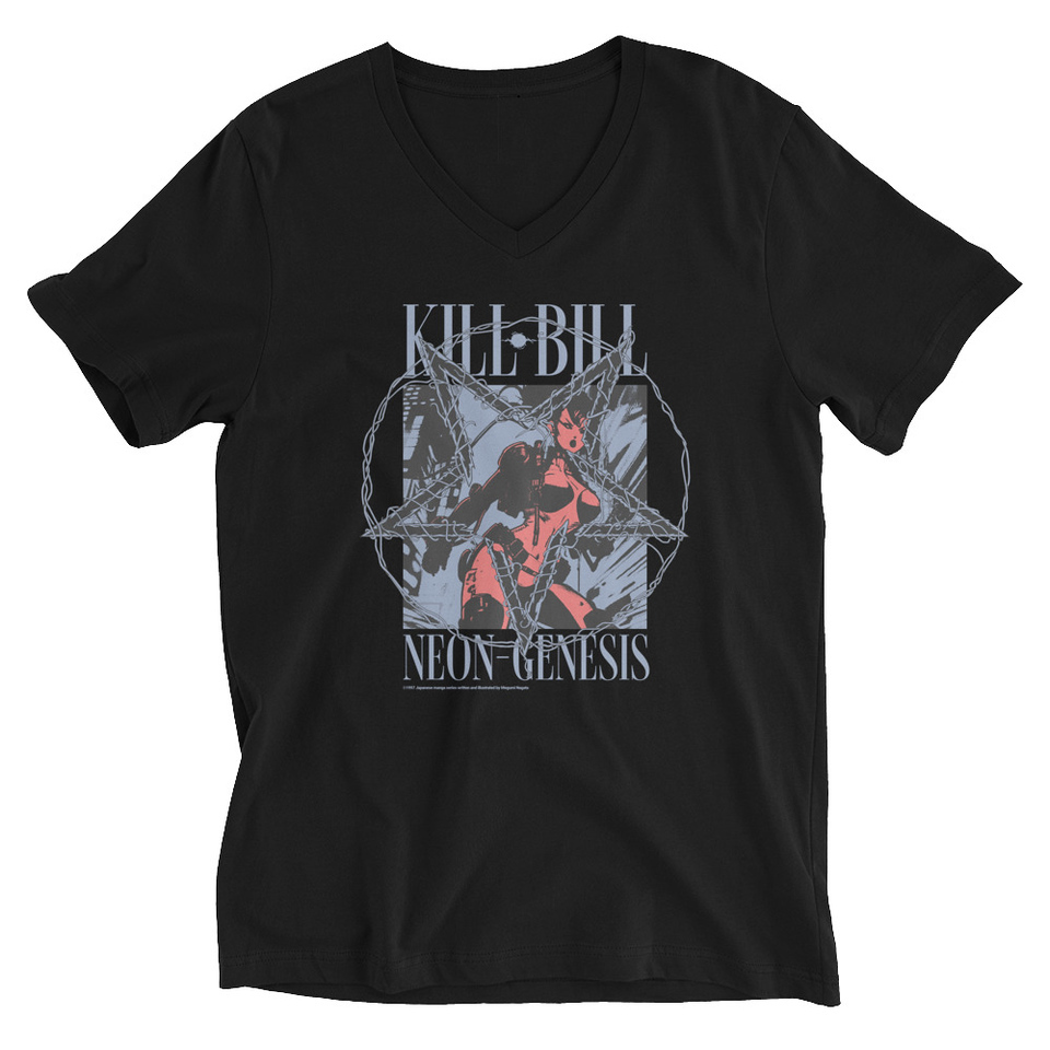 Anime Vintage Unisex V-Neck Tee