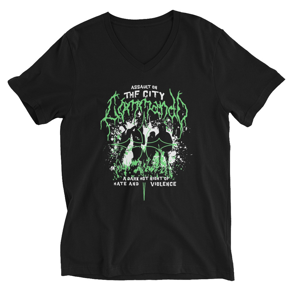 Assault on the City Unisex V-Neck Tee