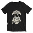 August 1973 - 50 Years Of Being Fantastic Unisex V-Neck Tee