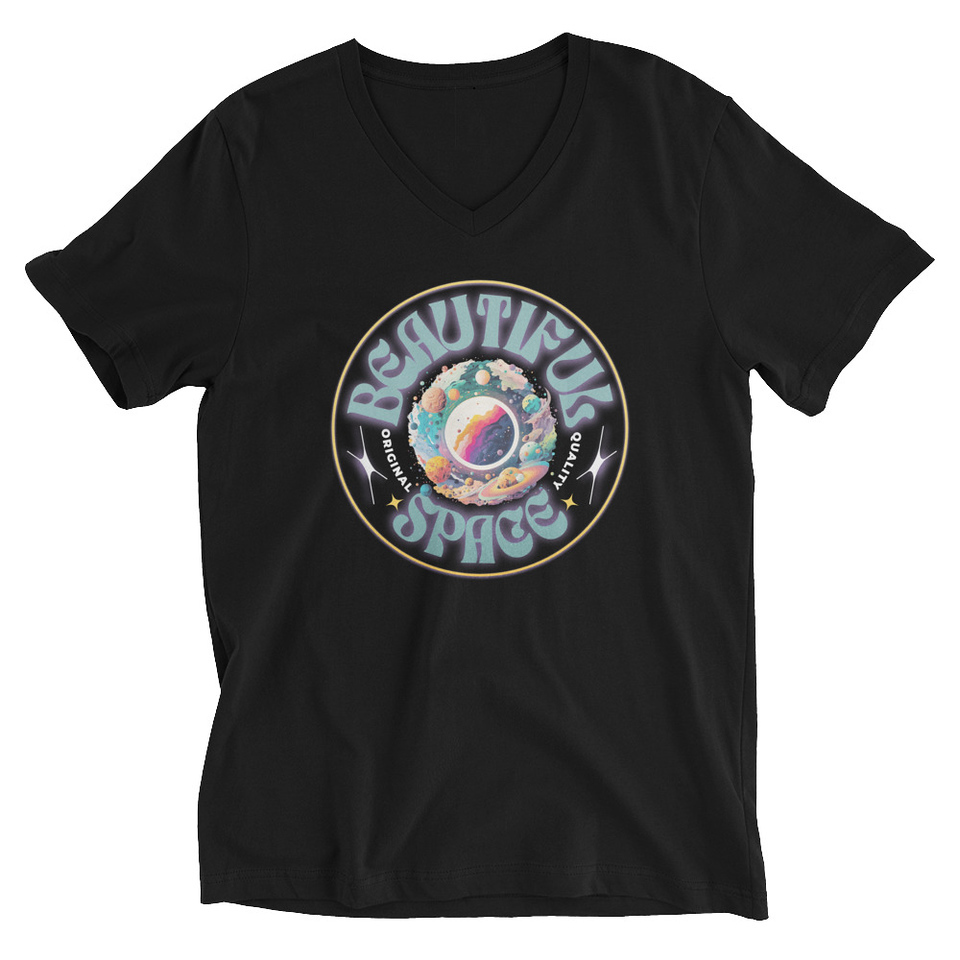 Beautiful Space Unisex V-Neck Tee