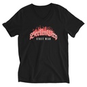 Berlin City Streetwear - Fire Unisex V-Neck Tee