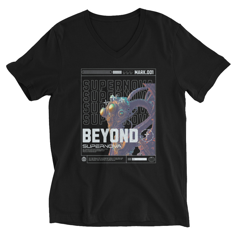 Beyond Supernova Unisex V-Neck Tee
