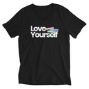Body Positivity Unisex V-Neck Tee
