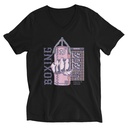 Boxing Fist - Punching Bag Unisex V-Neck Tee