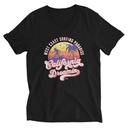 California Dreamin - Beach & Surf Unisex V-Neck Tee