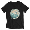 Catch These Waves Shark  Unisex V-Neck Tee