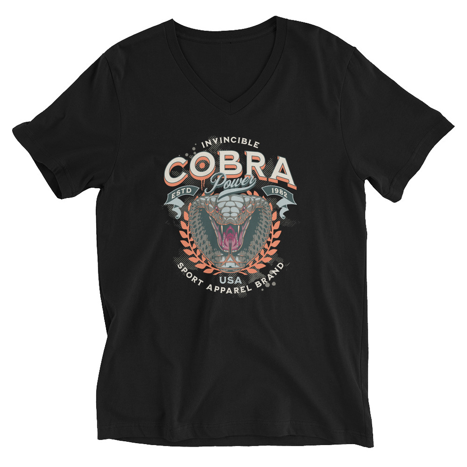 Cobra Power - Sports Unisex V-Neck Tee