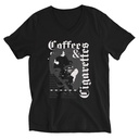 Coffee & Cigarettes Unisex V-Neck Tee