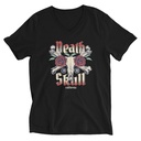 Death Skull - Flower Unisex V-Neck Tee