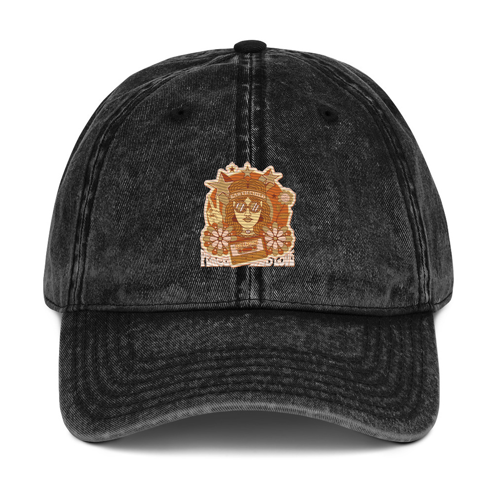 60s tee design Vintage Cap