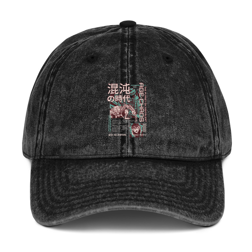 Age of Chaos - Japanese Anime Vintage Cap