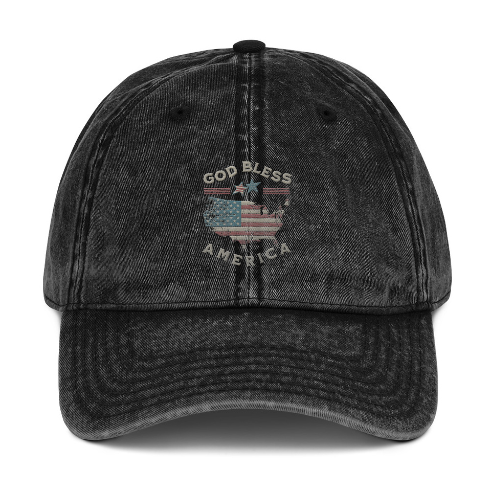 America - Land Of The Free Vintage Cap
