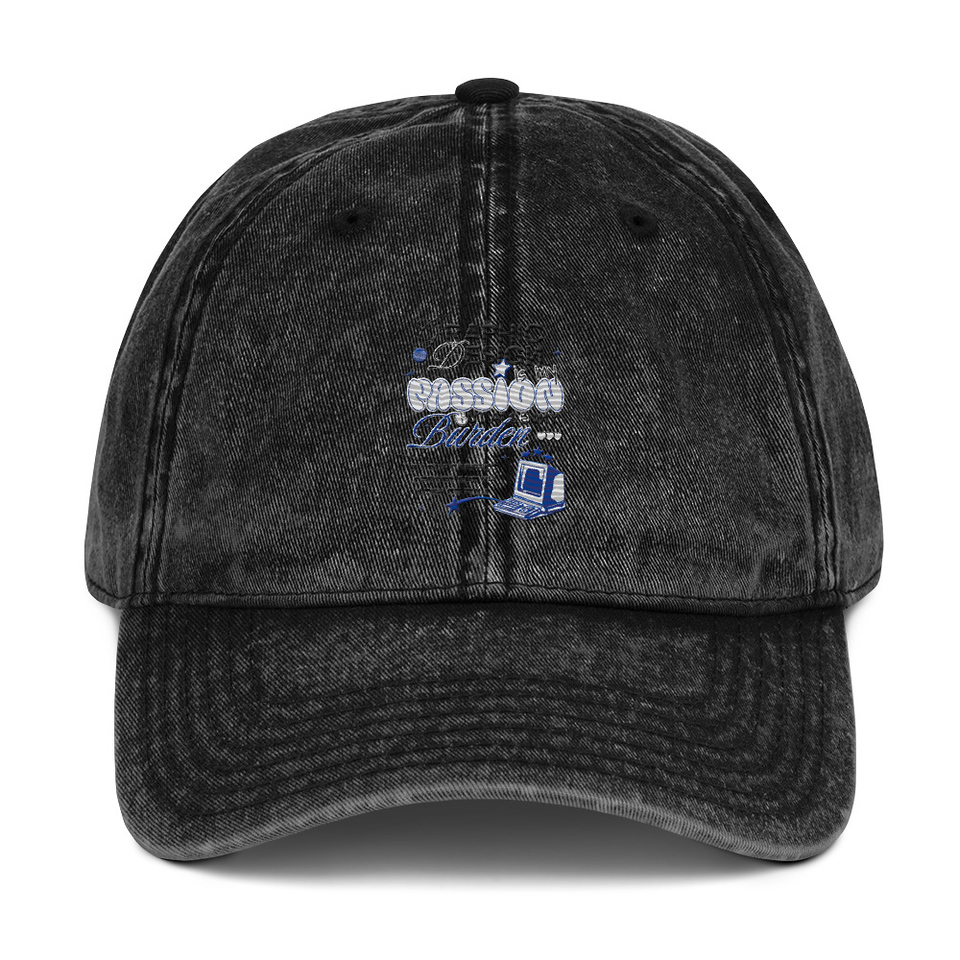 Anti-design  Vintage Cap