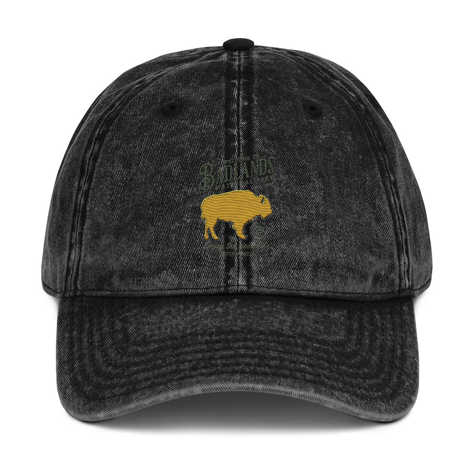 Badlands National Park - Bison Vintage Cap