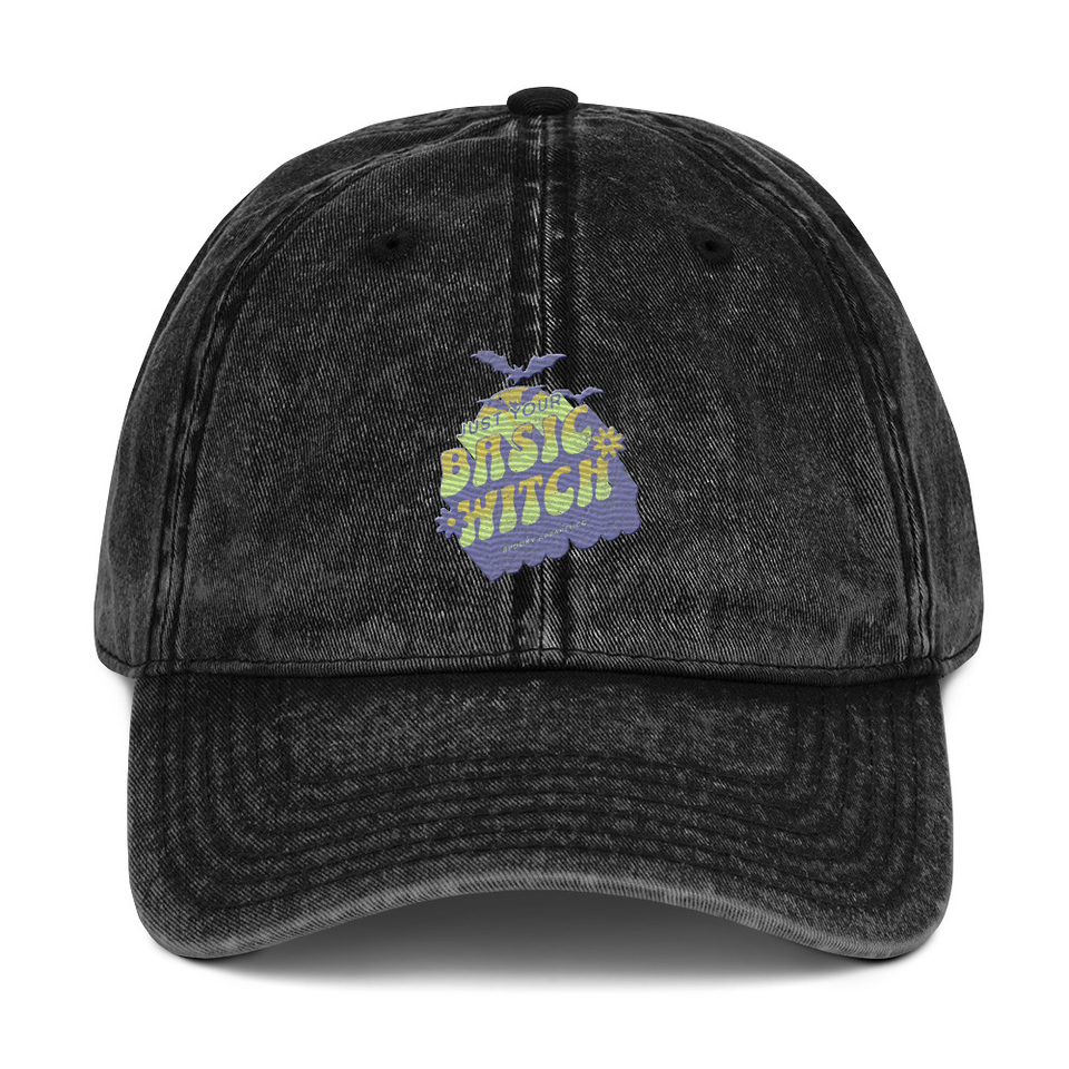 Basic Witch - Halloween Vintage Cap