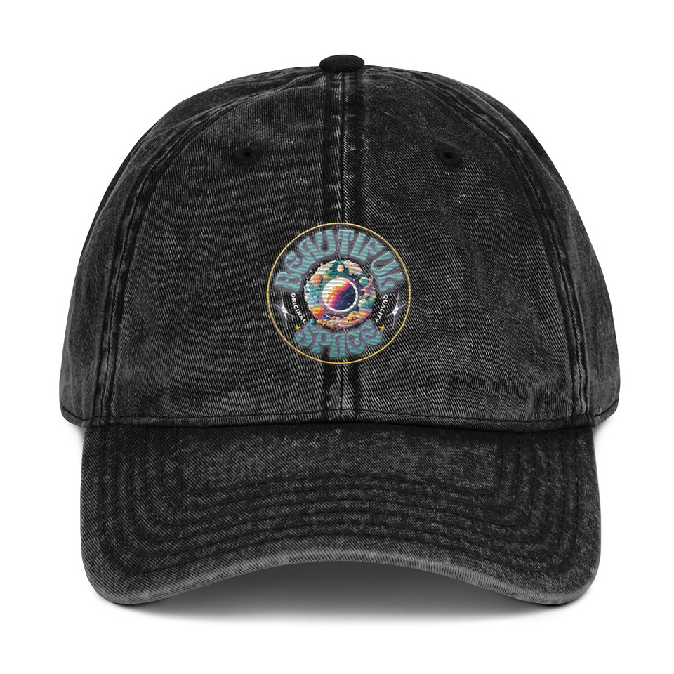 Beautiful Space Vintage Cap