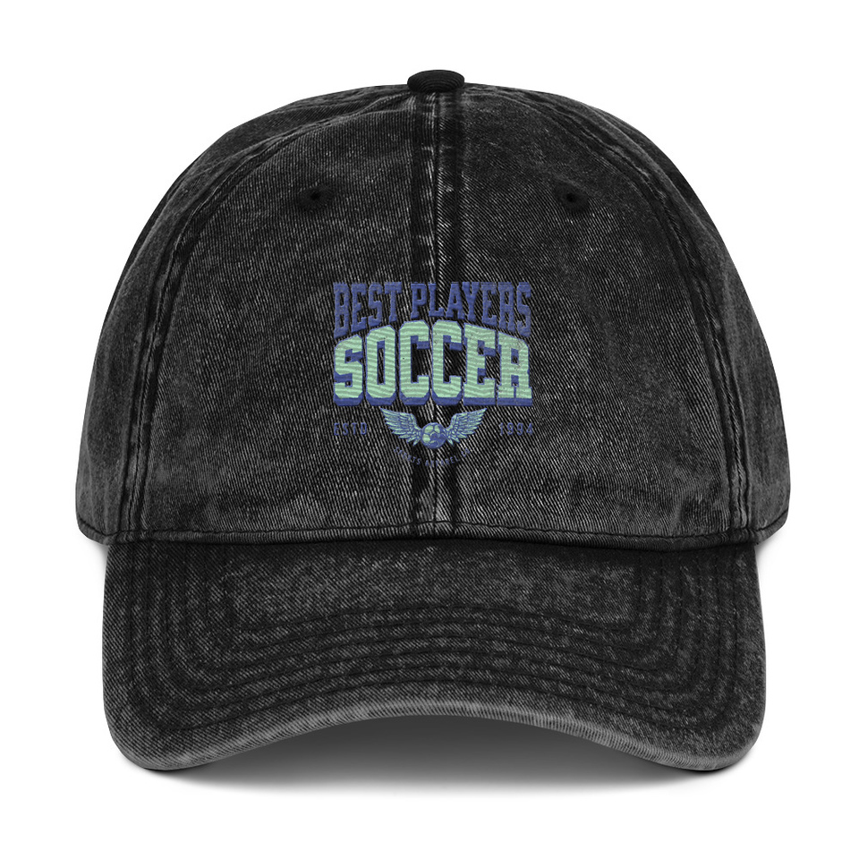 Best Players Soccer Vintage Cap