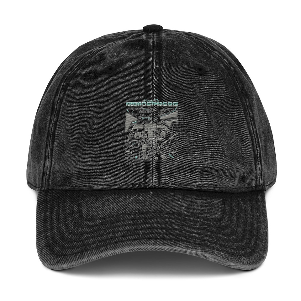 Beyond The Atmosphere Vintage Cap