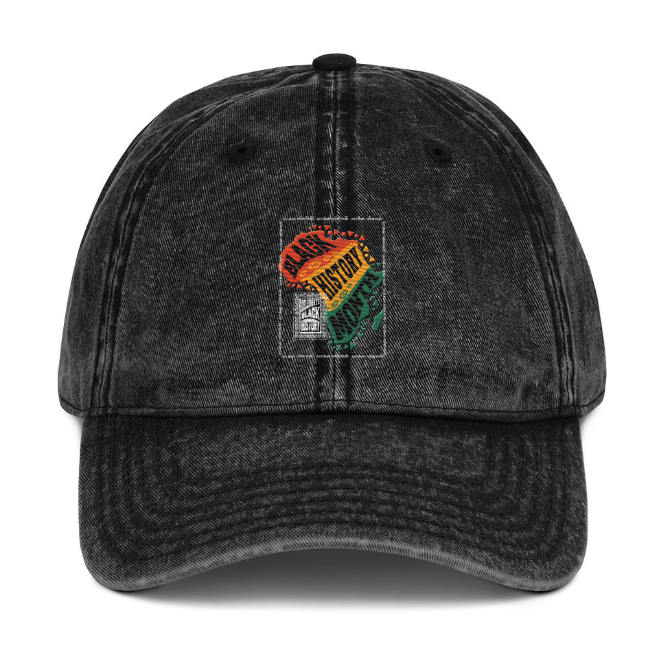 Black History Month - Tribal History Vintage Cap