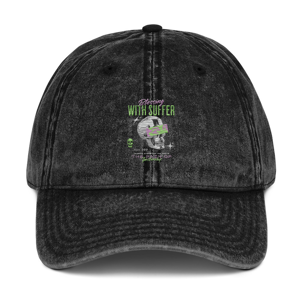 Blessing With Suffer Vintage Cap