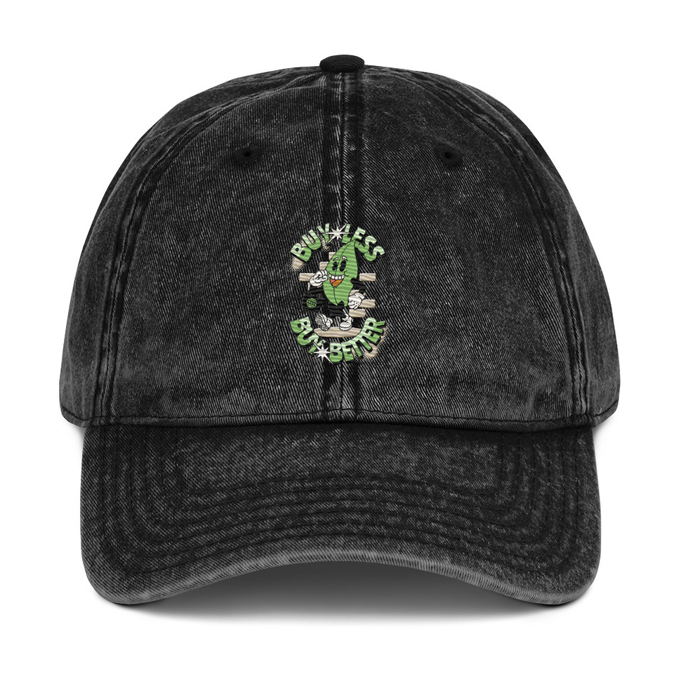 Buy Less- Buy Better Vintage Cap