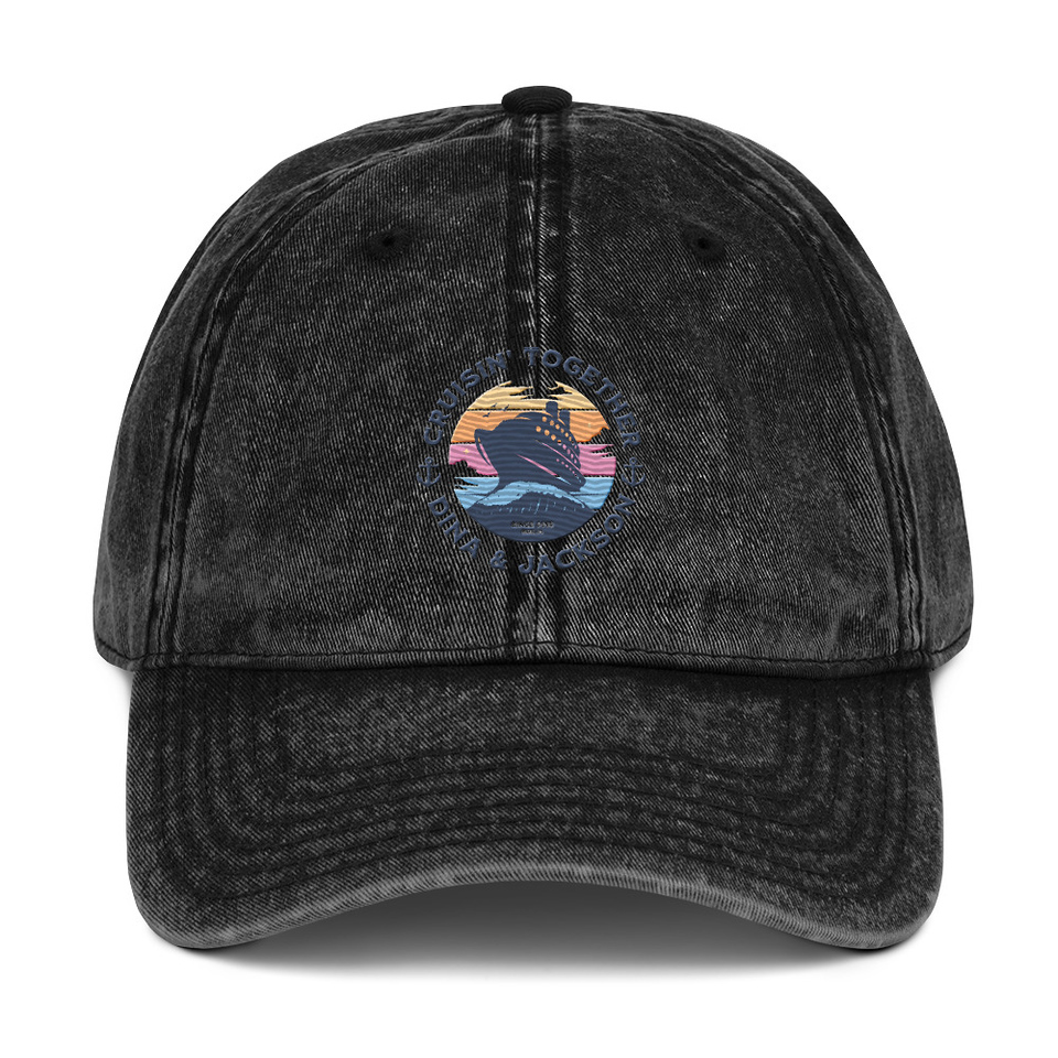 Cruisin' Together - Cruise Ship Vintage Cap
