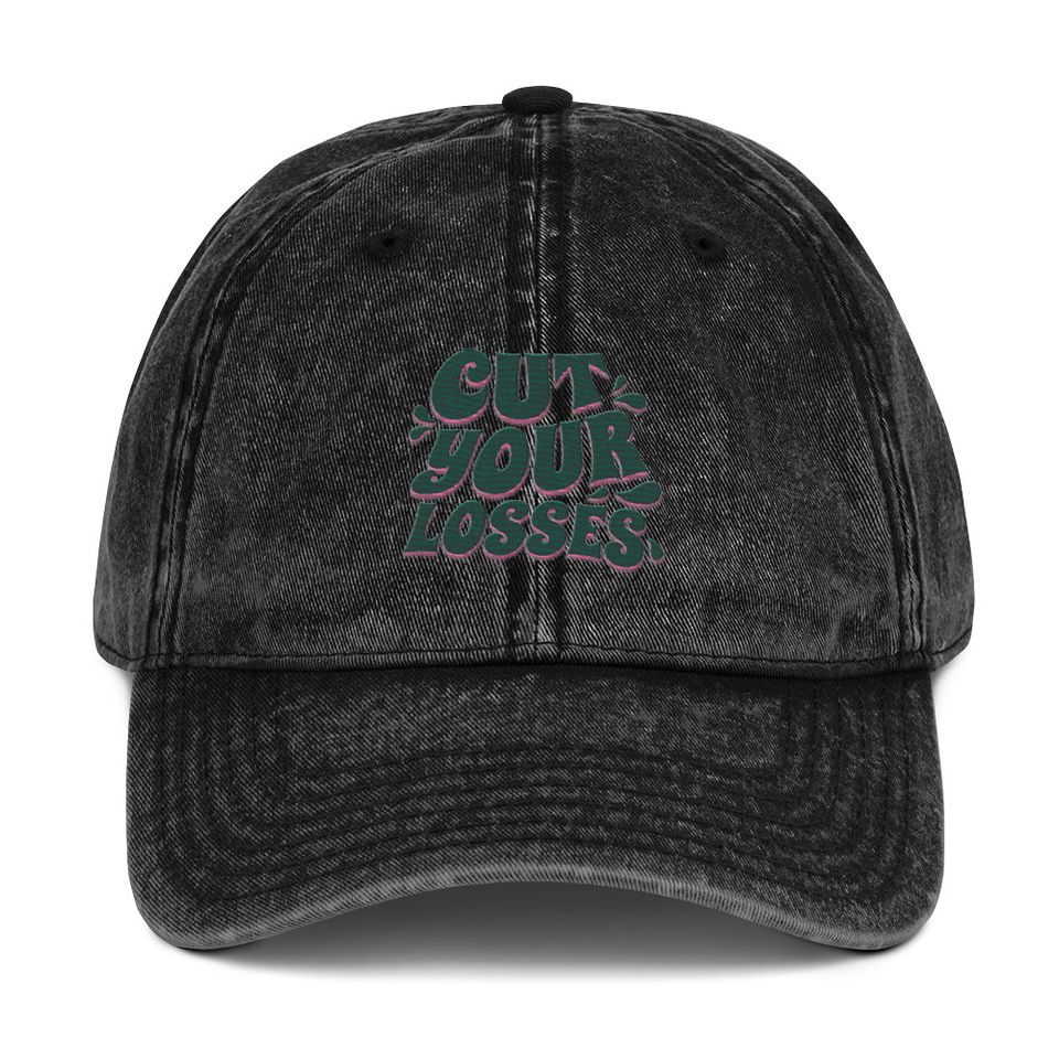 Cut your Losses Vintage Cap