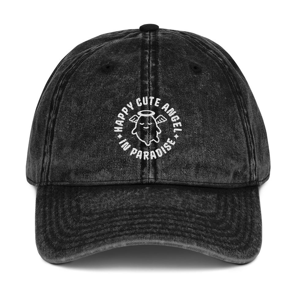 Cute Angel - Wings Vintage Cap