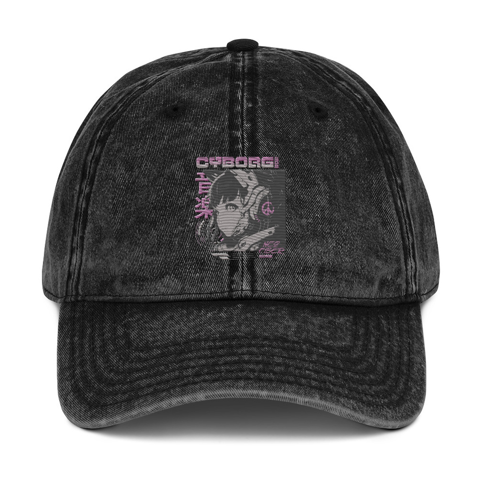Cyborg - Y2k Style Vintage Cap