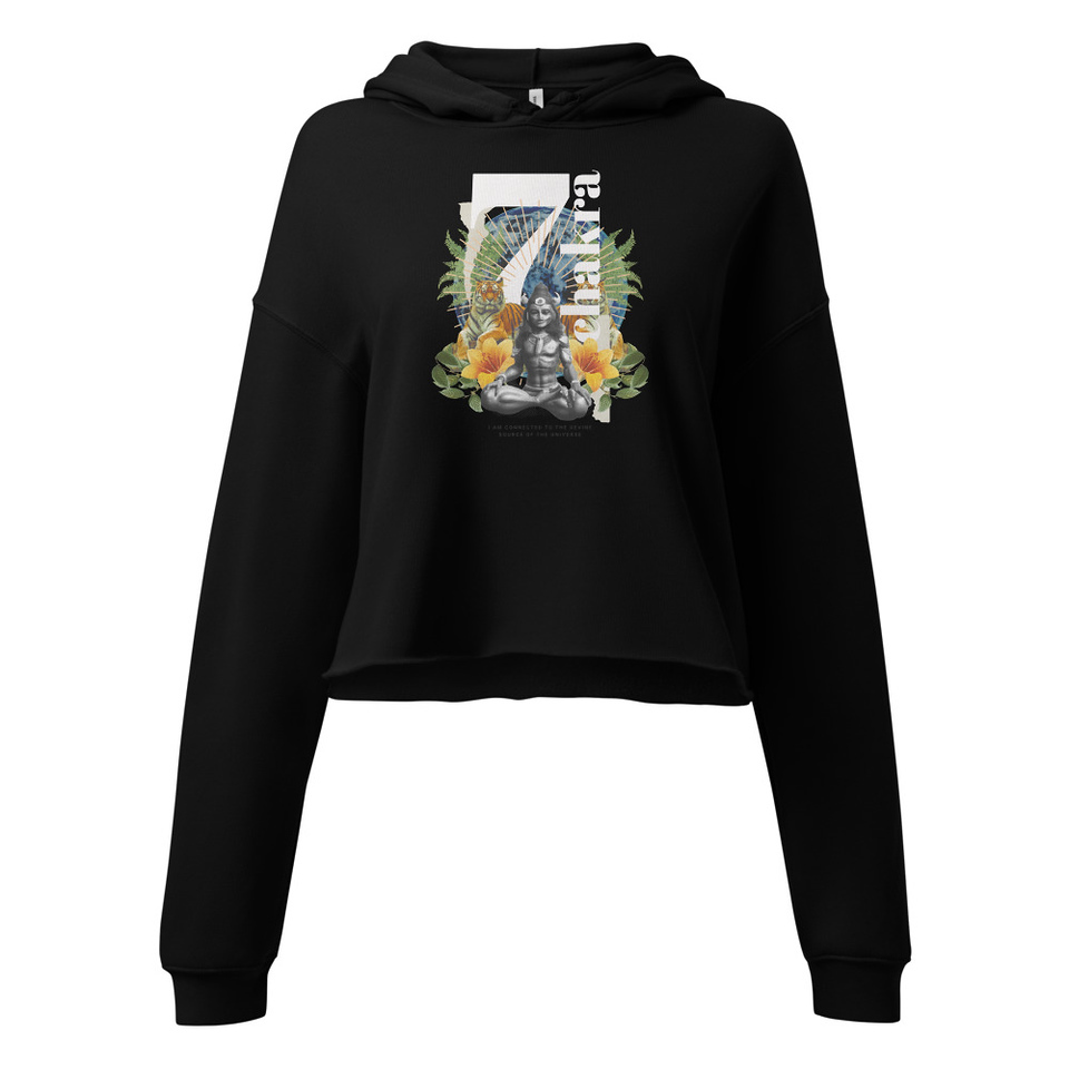 7 Chakra Women's Cropped Hoodie